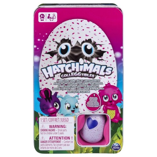 Игра настольная Hatchimals карточная с фигуркой 6044335