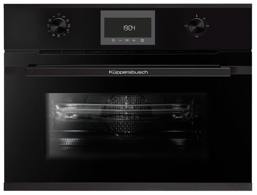 Компактный духовой шкаф с микроволнами Kuppersbusch CBM 6330.0 S5 Black Velvet