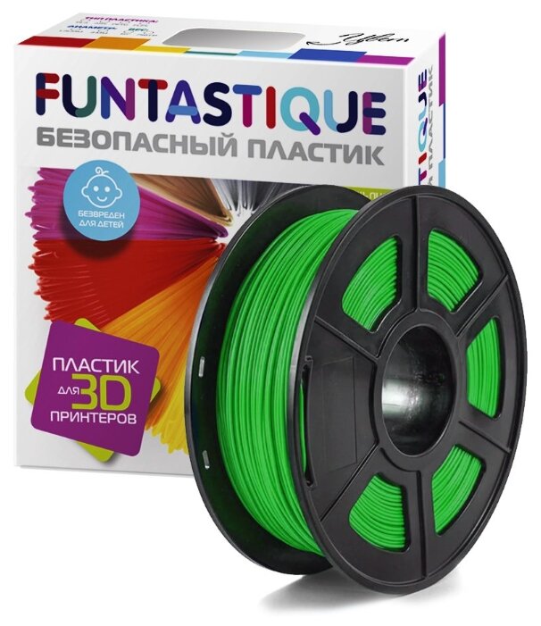 Пластик в катушке Funtastique (PETG,1.75 мм,1 кг)