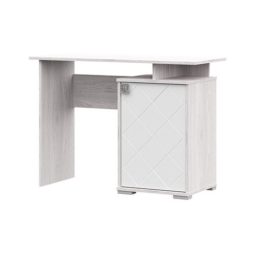 Стол макияжный, СТМ021, Сальма, Анкор Светлый/Белый Глянец