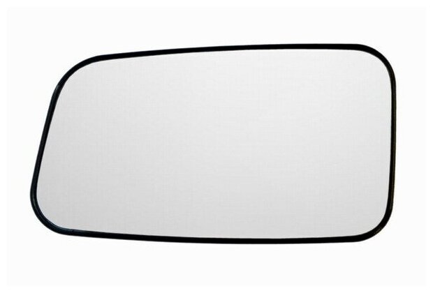Зеркальный элемент левый ВАЗ 2110, 2111, 2112 Пн c плоским противоослепляющим зеркальным отражателем нейтрального тона. Без обогрева.