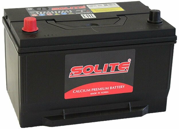 Аккумулятор автомобильный Solite 65-850 100Ah 820A прямой полярности