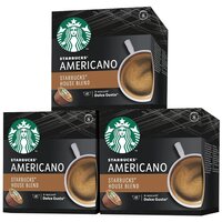 Кофе в капсулах Starbucks House Blend Americano для Nescafe Dolce Gusto, 12 кап. в уп, 3 уп. (36 капсул)