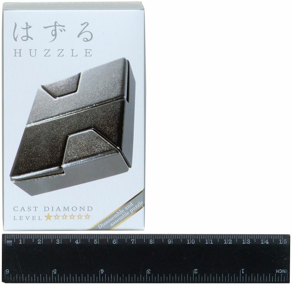 Металлическая головоломка Diamond Huzzle Cast - фото №5