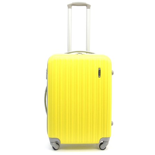 фото Чемодан ananda, 55 л, размер m, желтый
