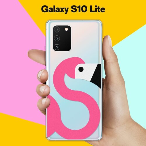 Силиконовый чехол Фламинго на Samsung Galaxy S10 Lite силиконовый чехол фламинго на samsung galaxy s10