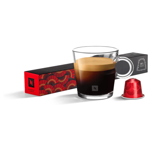 Оригинальные капсулы Nespresso Shanghai Lungo для кофемашины неспрессо Original, 10шт, 5уп.