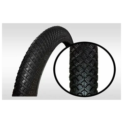 Покрышка велосипедная BMX, WANDA P-1161, 20x2,30 покрышка bmx 20x2 35 wanda p 1023 желтый черный