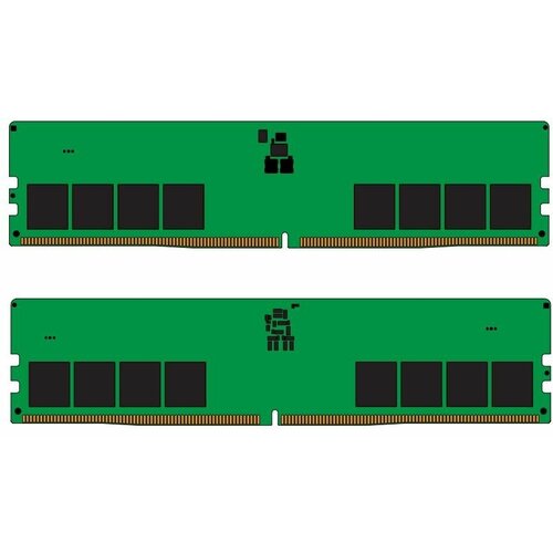 Модуль памяти 64GB Kingston DDR5 4800 DIMM KVR48U40BD8K2-64 Non-ECC CL40 11V Kit of 2 2RX8 288-pin 16Gbit RTL 4417900₽