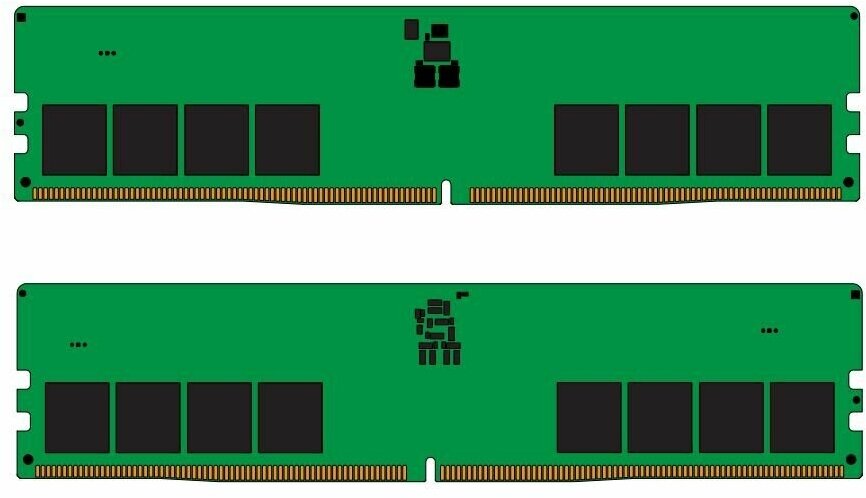 Kingston DRAM 64GB 4800MT/s DDR5 Non-ECC CL40 DIMM (Kit of 2) 2Rx8 EAN: 740617325034 - фото №1