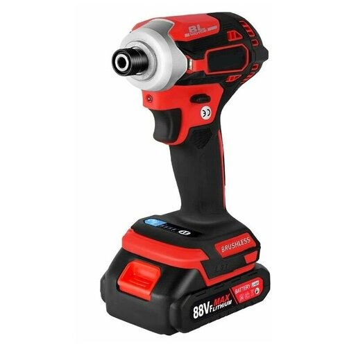 Шуруповерт ударный импульсный импакт винтоверт аккумуляторный DrillPro с 2 АКБ и ЗУ совместим с АКБ Makita 18V LTX 745000₽