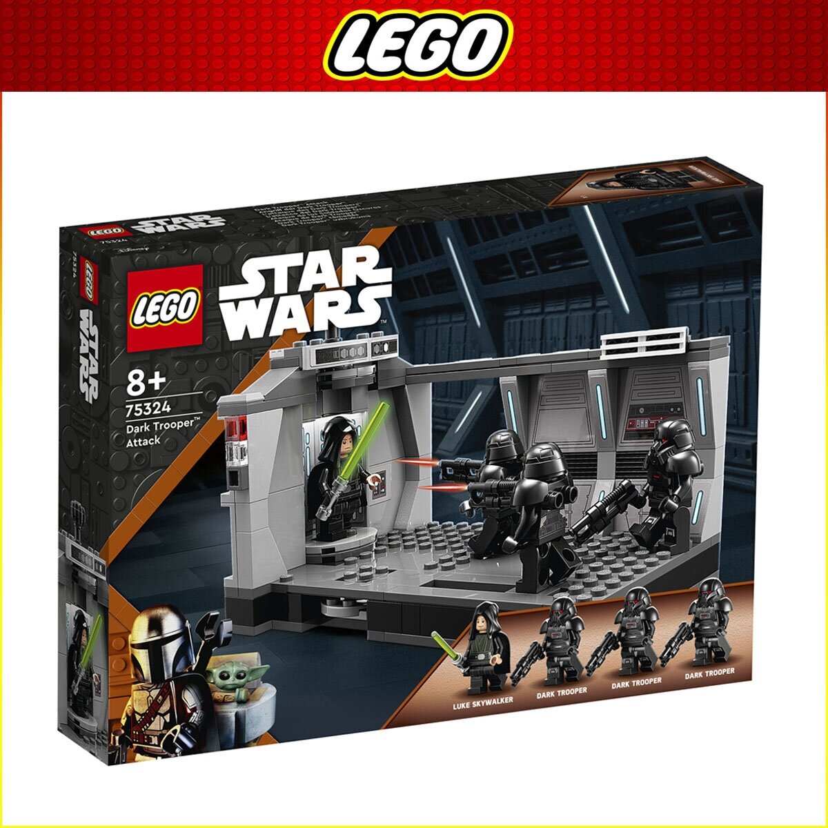 Конструктор LEGO 75324 Star Wars Dark Trooper Attack (Атака темных штурмовиков) - фото №18