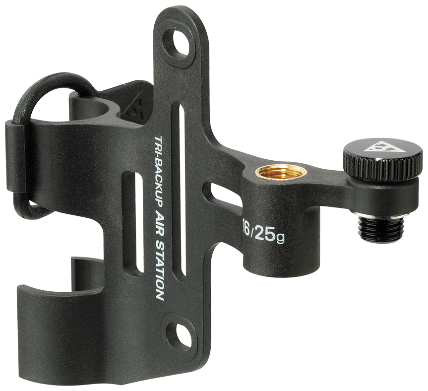 Держатель Topeak Tri-BackUp Air Station mini pump & CO2 inflator mount