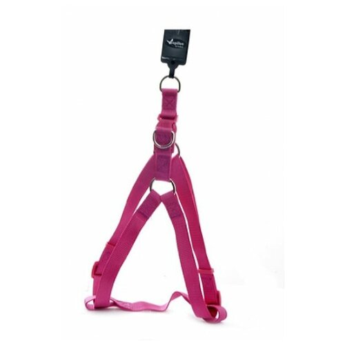 Papillon нейлоновая шлейка 10мм-26-40см, розовый (nylon harness, 10 mm x 26 - 40 cm, colour purple) 170405, 0,033 кг, 18552.10