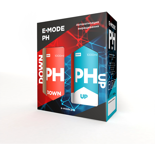 Регулятор pH+/pH- E-MODE set 1 л регулятор e mode 5 л ph down