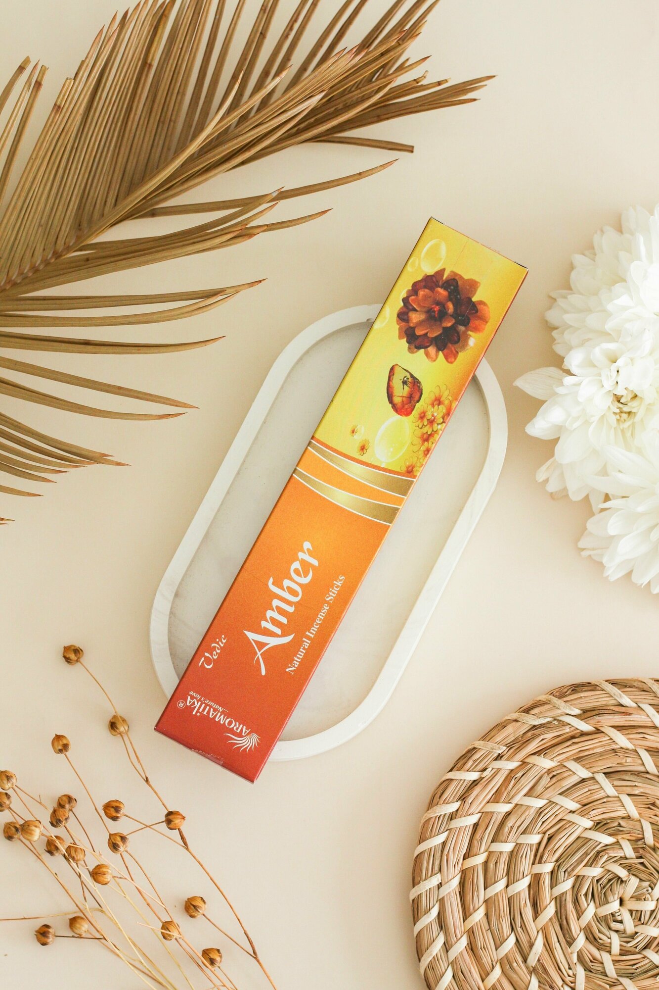 фото Благовоние Янтарь (Amber) Aromatika 15 г.