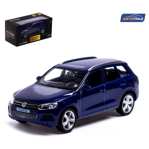 Машина металлическая VOLKSWAGEN TOUAREG, 1:43, цвет синий