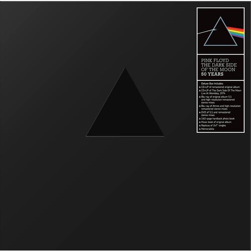 Pink Floyd. The Dark Side Of The Moon. 50th Anniversary (2 LP + 2 7 + 2 CD + 2 Blu-ray-Audio + DVD-Audio) r116 6 5x16 5x114 3 d67 1 et46 bd