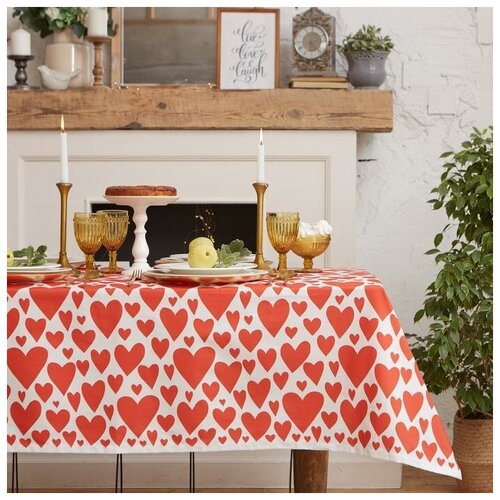 Скатерть 110x149 см Прямоугольная Саржа 1835₽