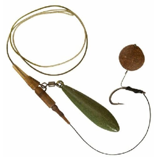 Монтаж для ловли на бойлы А ТЫ готов К рыбалке, готовый набор, для карповой рыбалки