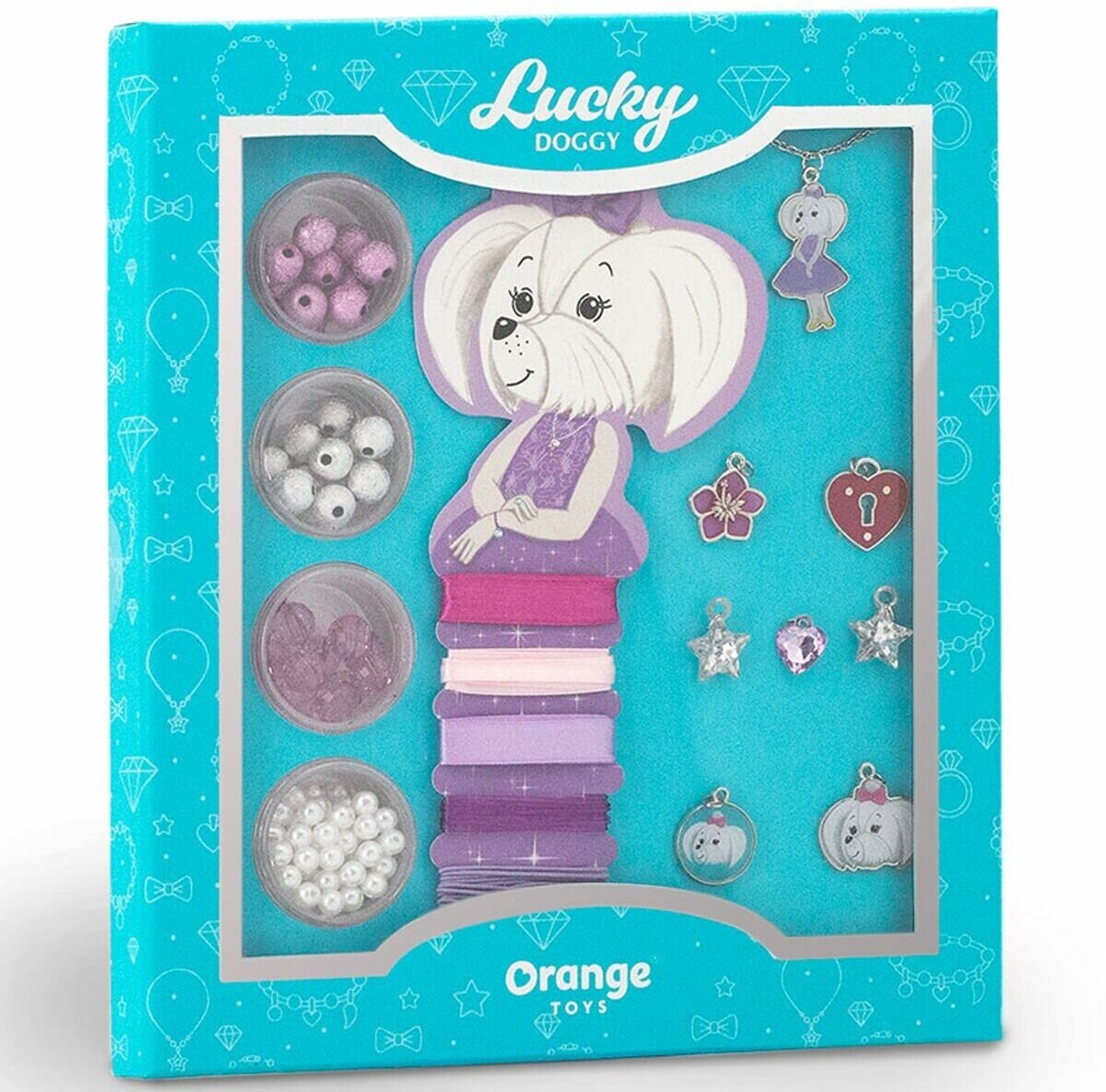 Orange Набор для создания украшений Lucky Doggy "Мальтезе" - фотография № 2