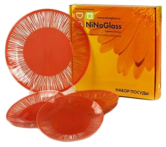NinaGlass Набор тарелок Витас 85-016 7 шт.