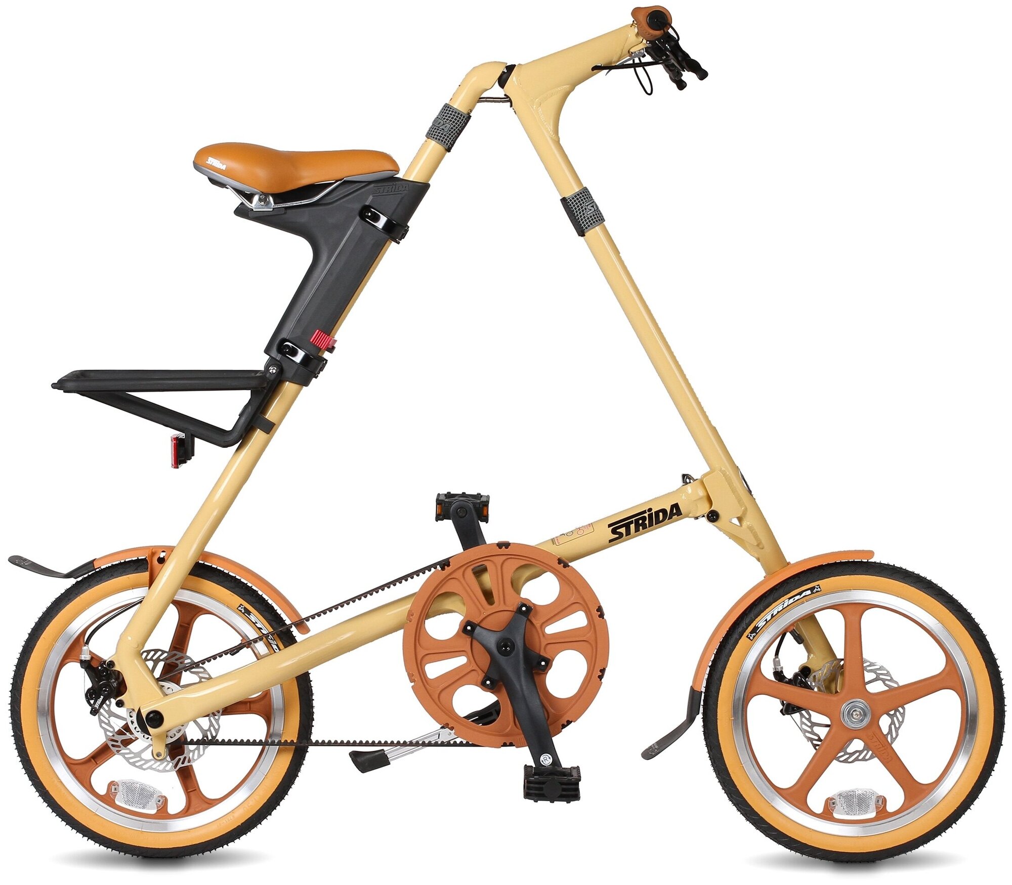 Складной велосипед STRIDA LT Кремовый