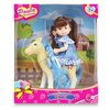 Игровой набор M&C Toy Centre Paula Прогулка с пони Брюнетка, 10 см, MC23034a - изображение