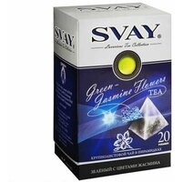 Чай SVAY Green Jasmine Flowers 2,5 г*20 шт. в пирамидках