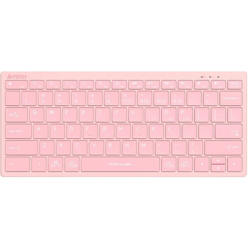 Клавиатура A4TECH Fstyler FBX51C USB BluetoothРадиоканал розовый fbx51c pink 524700₽