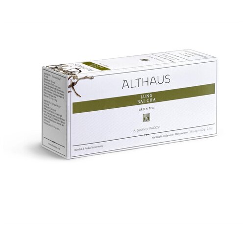 Чай Althaus Grand Pack Lung Bai Cha, 15пак TALTHB-GP0053, 1 шт.