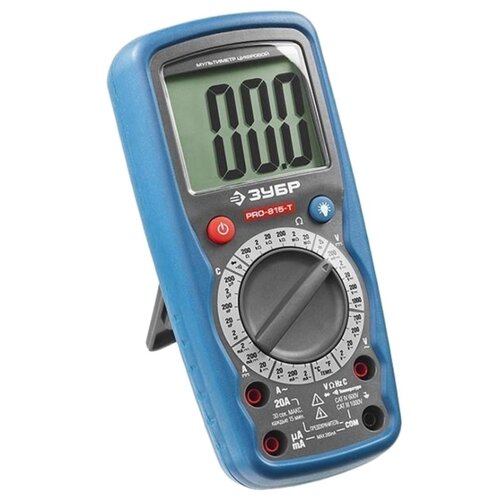 фото Мультиметр зубр pro-815-t 59815-t