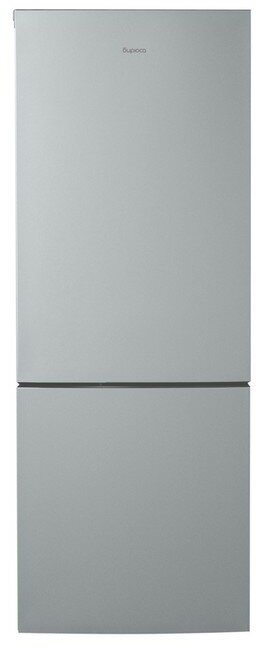 Холодильник "Бирюса" М6034, двухкамерный, класс А, 295 л, серый