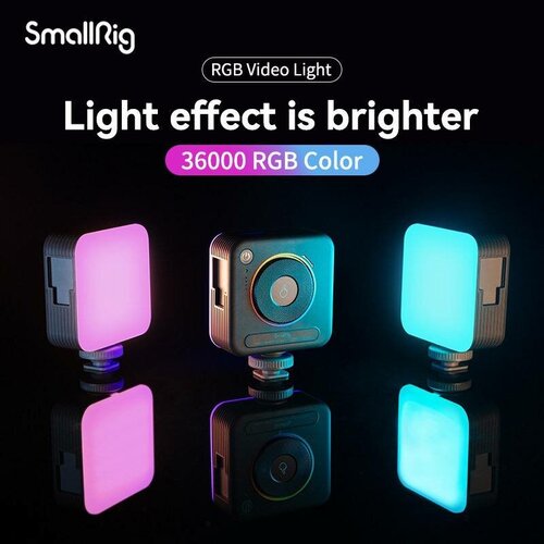 Накамерный светодиодный осветитель SmallRig Vibe P108 RGB Video Light 319000₽