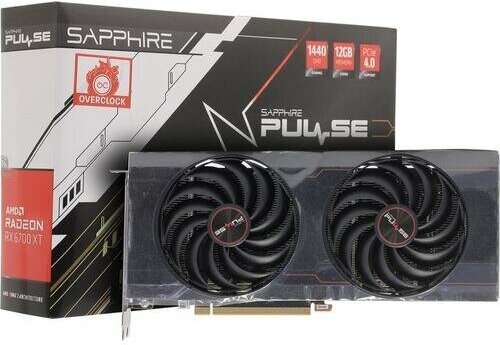 Видеокарта Sapphire Pulse RX 6700XT Gaming OC Pulse