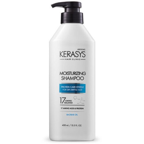 KERASYS Увлажняющий шампунь для волос Extra-Strength Moisturizing Shampoo 400 мл