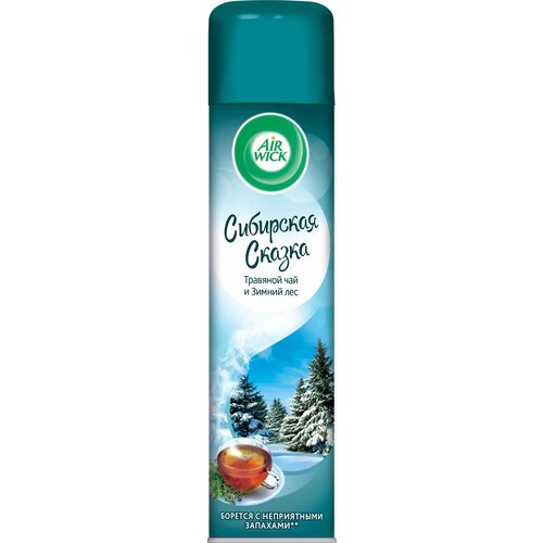 Освежитель воздуха Air Wick Сибирская сказка травяной чай и зимний лес 290мл 600₽