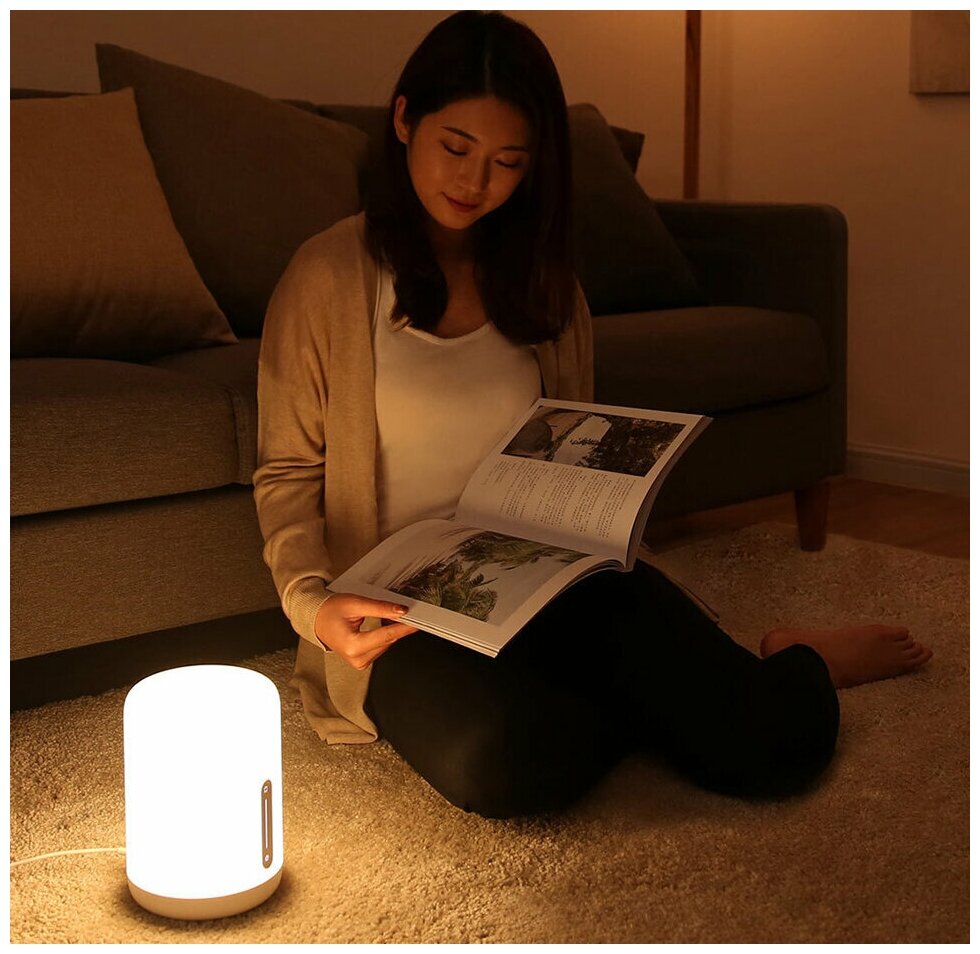 Умная лампа Mi Bedside Lamp 2 MJCTD02YL (MUE4093GL) - фотография № 11