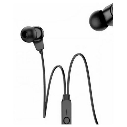 Наушники BM64 Goalant вакуумные микрофон Jack 35 мм кабель 12 м чёрные 46300₽