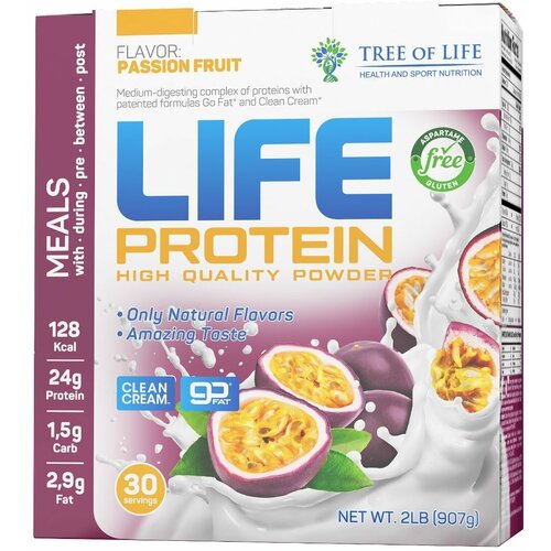 Tree of Life Life Protein 907 гр (маракуйя)