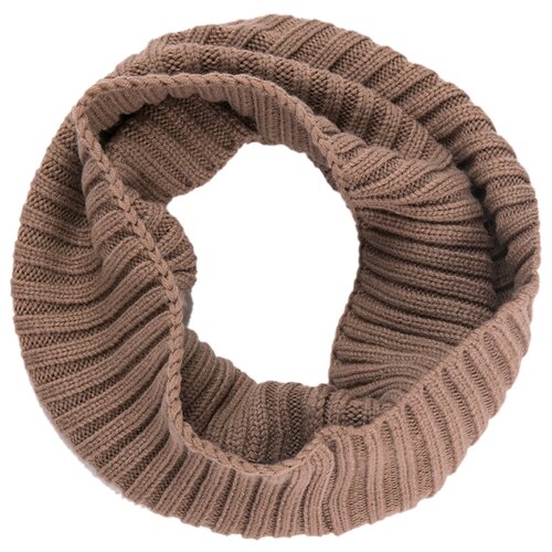 фото Шарф женский finn flare, цвет: коричневый w19-32157_607