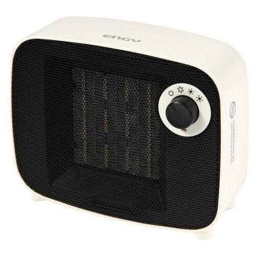 Тепловентилятор Engy PTC-321 керамический настольный 1500 Вт 2 режима чёрно-белый 156600₽