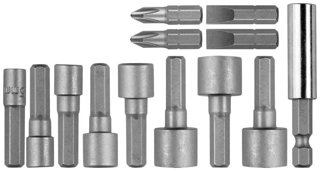 STAYER 13 шт, Набор бит и торцевых головок (2611-H13)