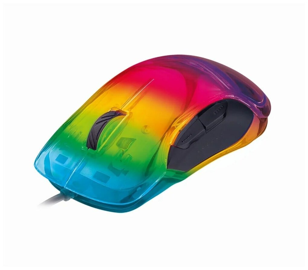 Мышь оптич Perfeo CHAMELEON 8 кн USB GAME DESIGN 6 цв RGB подсветка 1000-12800 DPI