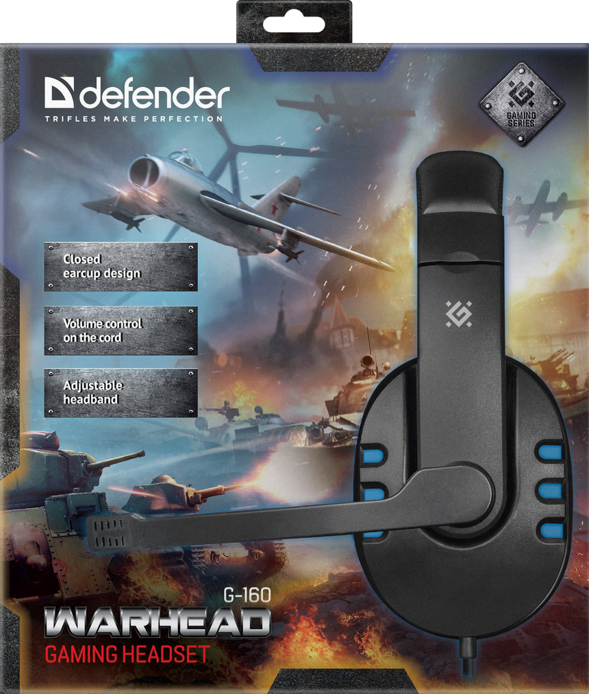 Defender Warhead G-160 Гарнитура 64118
