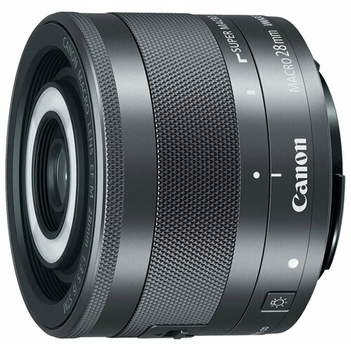 Объектив Canon EF-M 28mm f/3.5 Macro IS STM, черный объектив canon rf 24mm f 1 8 macro is stm черный