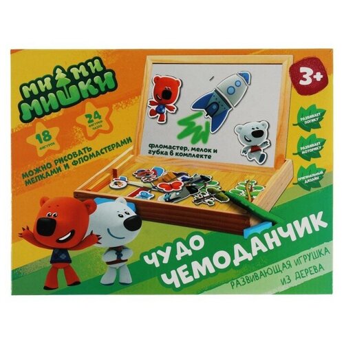 Игрушка деревянная «Ми-ми-мишки «Чудо-чемоданчик»