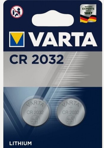 Изображение товара Элемент питания Varta CR2032 Lithium бл 2