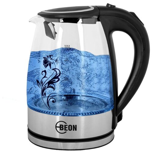 фото Чайник beon bn-3008, серебристый