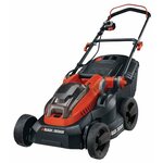 Электрическая газонокосилка BLACK+DECKER CLM3820L1, 38 см - изображение